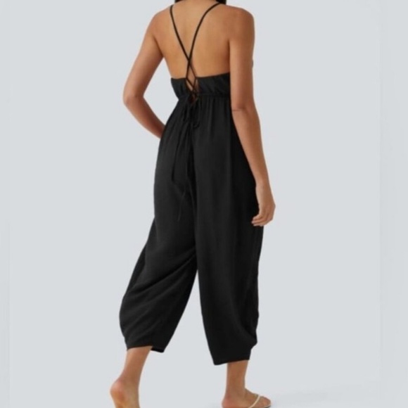 NWT HALARA black jumpsuit size S - Picture 4 of 11